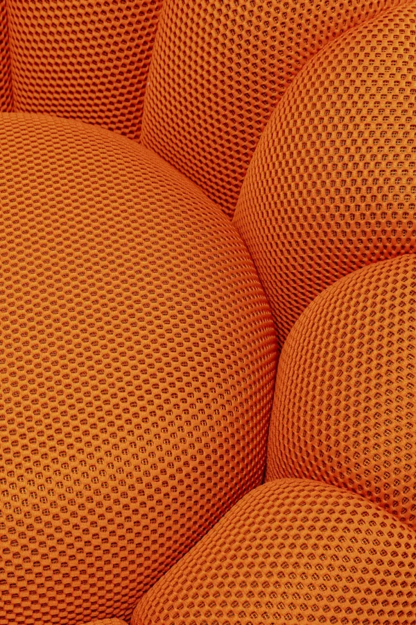 Poltrona girevole Peppo Bloom Arancione - KARE