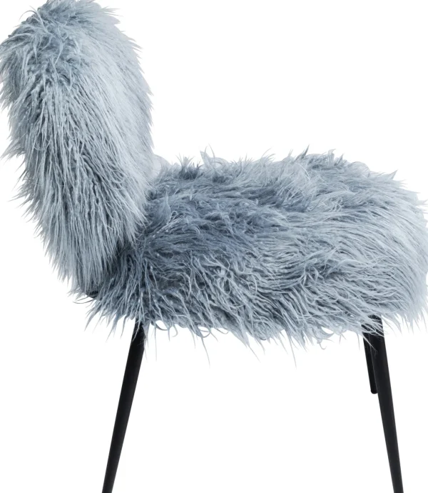Poltrona Hairy Blu - KARE