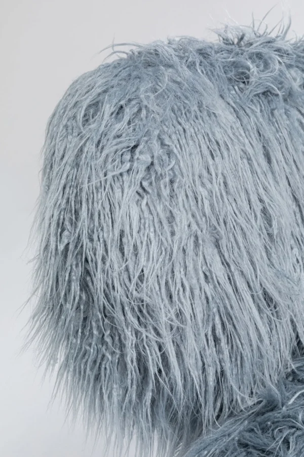 Poltrona Hairy Blu - KARE