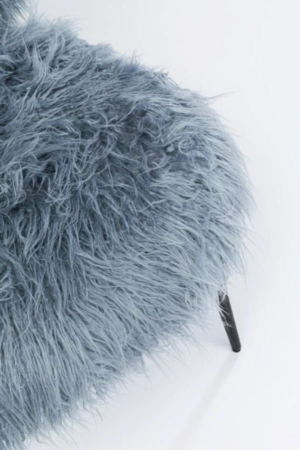 Poltrona Hairy Blu - KARE