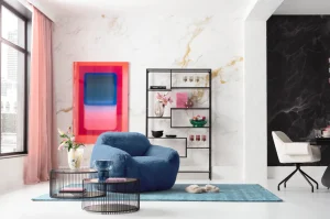 Poltrona Mika blu - KARE
