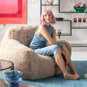 Poltrona Mika creme - KARE