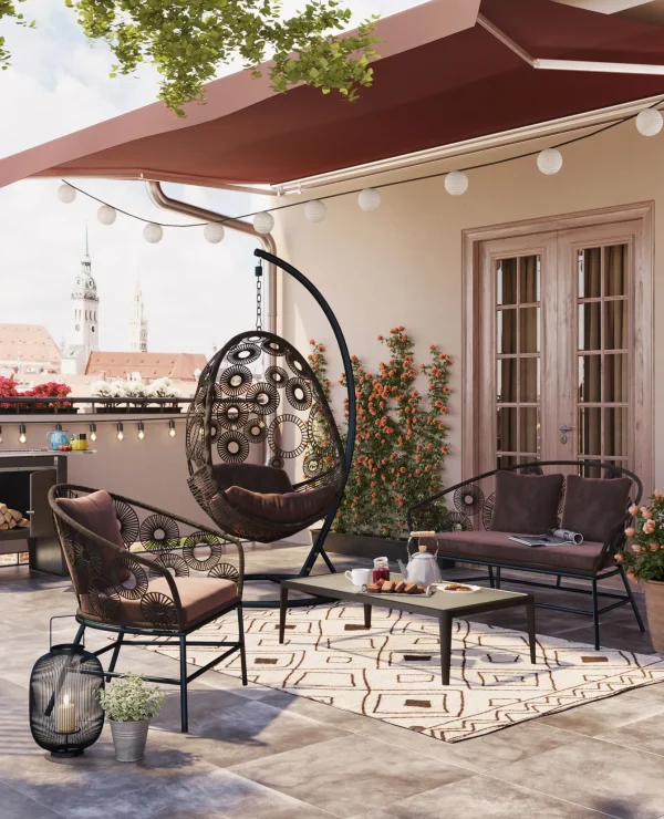 POLTRONA PENDULA IBIZA - KARE