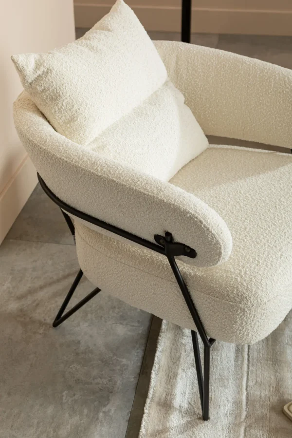 Poltrona Peppo bianco - KARE