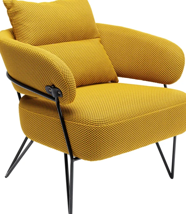 Poltrona Peppo giallo - KARE