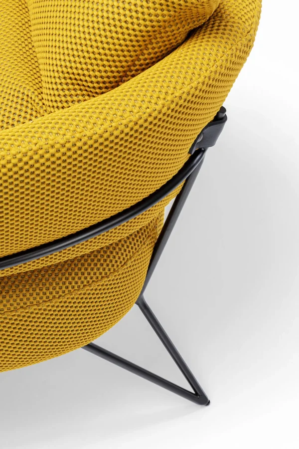 Poltrona Peppo giallo - KARE