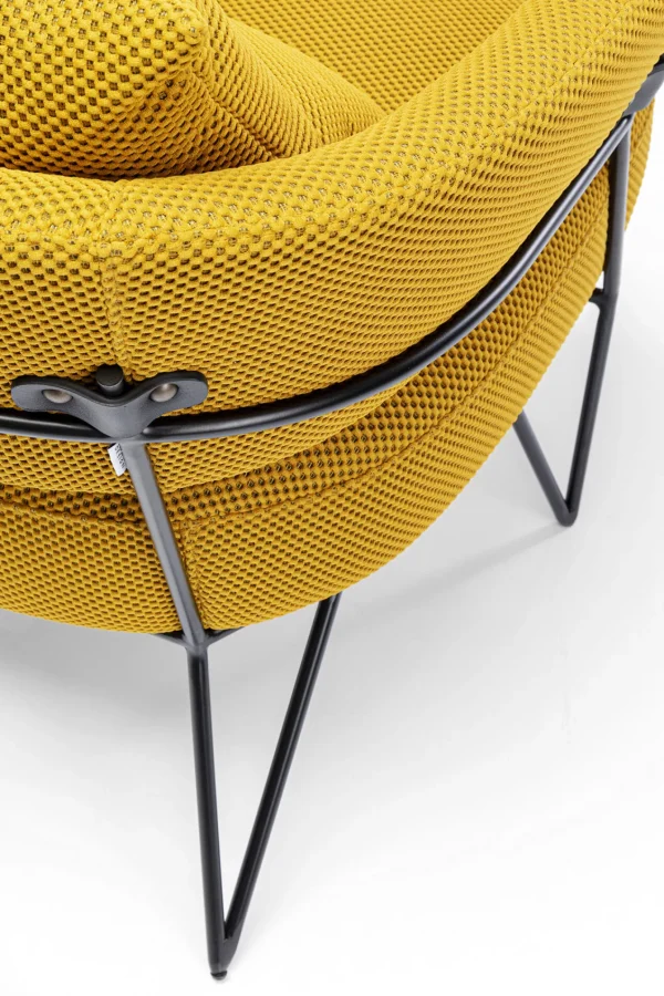 Poltrona Peppo giallo - KARE