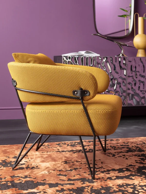 Poltrona Peppo giallo - KARE