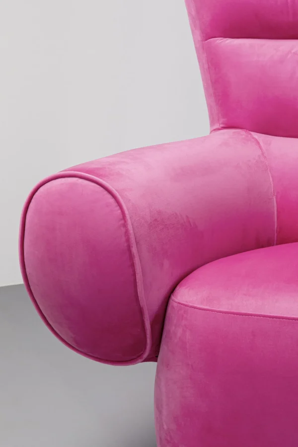Poltrona Sweep rosa - KARE