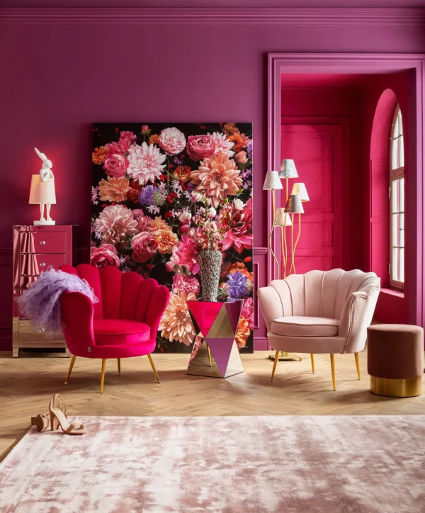 Poltrona Water Lily rosa - KARE
