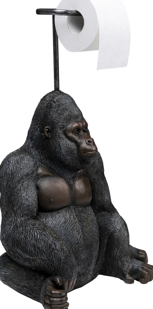 Porta rotolo di carta Sitting Monkey Gorilla 51cm - KARE