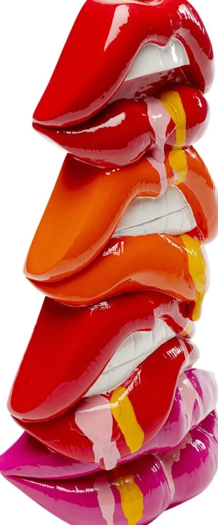 Portacandele Lips 30cm - KARE
