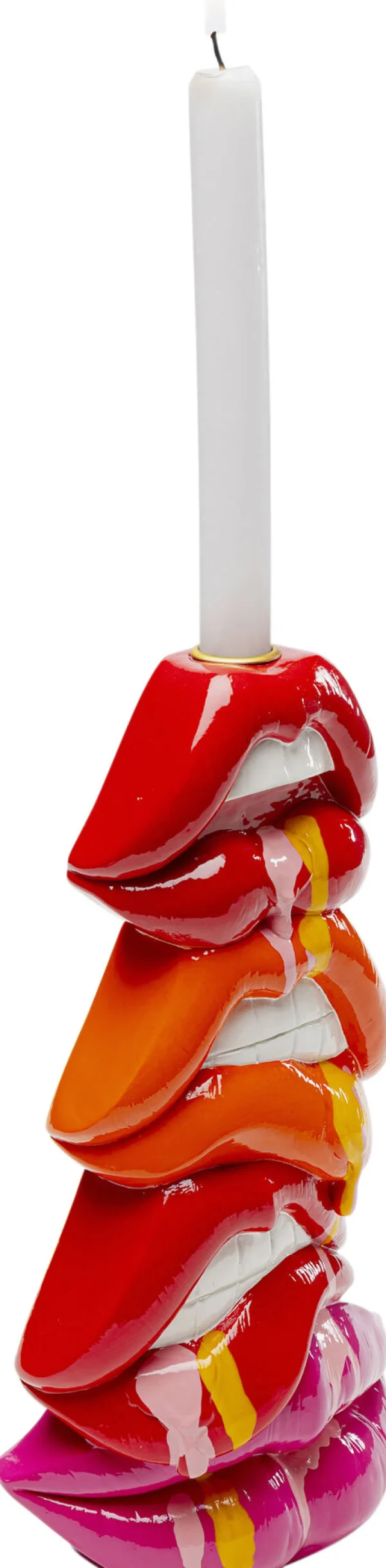 Portacandele Lips 30cm - KARE