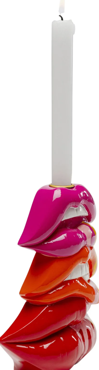 Portacandele Lips 17cm - KARE