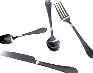 Posate Cucina nero Grafite Oopaco (16-pz.) - KARE
