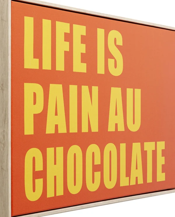 Quadro con cornice Pain Au Chocolate 40x60cm - KARE