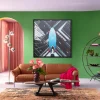 Quadro con cornice Skyline Skater 149x149cm - KARE