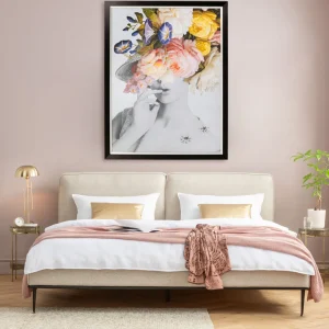 Quadro Frame Flower Lady Pastel 152x117cm - KARE