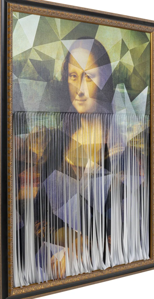 QUADRO FRAME MADEMOISELLE LISA 130X163CM - KARE