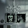 Quadro Frame Specchio Skull 100x100cm - KARE