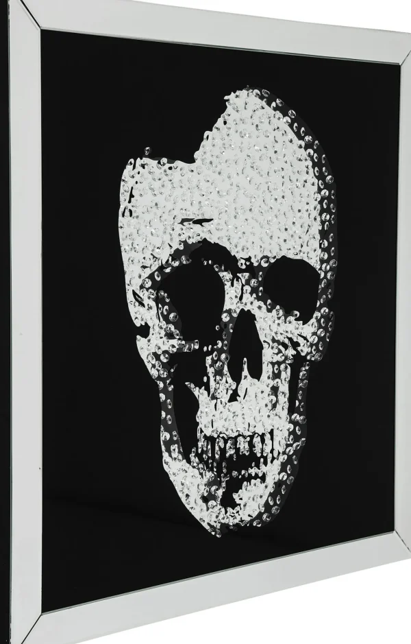 Quadro Frame Specchio Skull 100x100cm - KARE