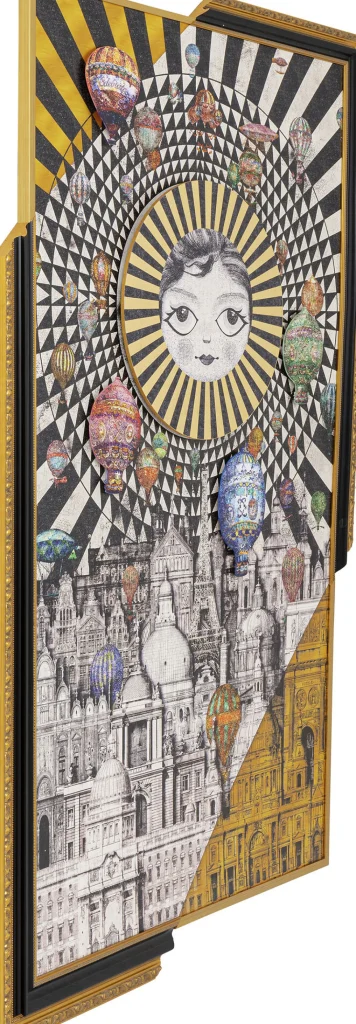 Quadro incorniciato Balloons 110x174cm - KARE
