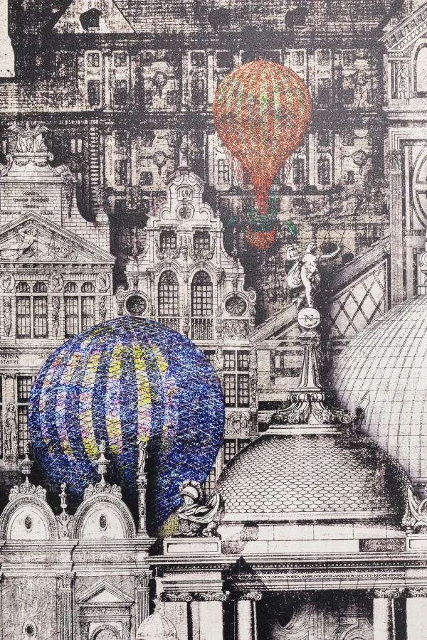 Quadro incorniciato Balloons 110x174cm - KARE