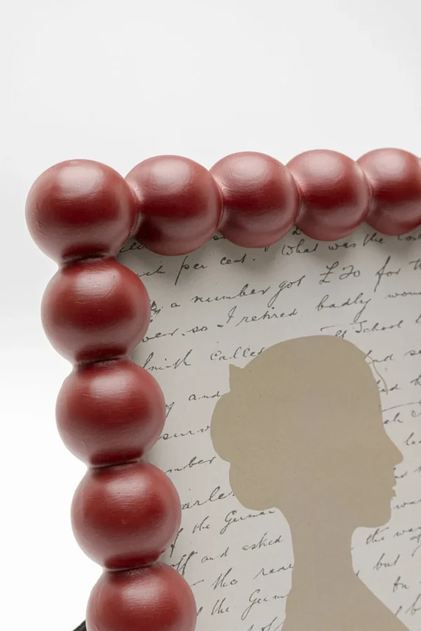 Quadro incorniciato Balls rosso 13x18cm - KARE