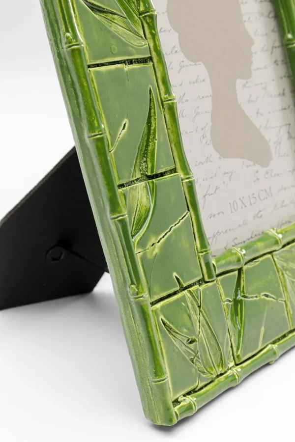 Quadro incorniciato Leaf verde 10x15cm - KARE