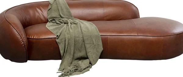 Recamiere Wonder Pelle Marrone 252cm - KARE