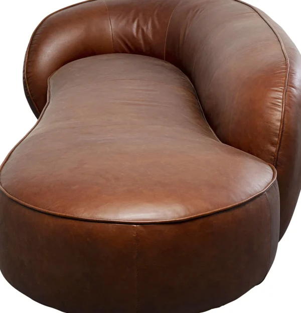 Recamiere Wonder Pelle Marrone 252cm - KARE