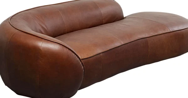 Recamiere Wonder Pelle Marrone 252cm - KARE