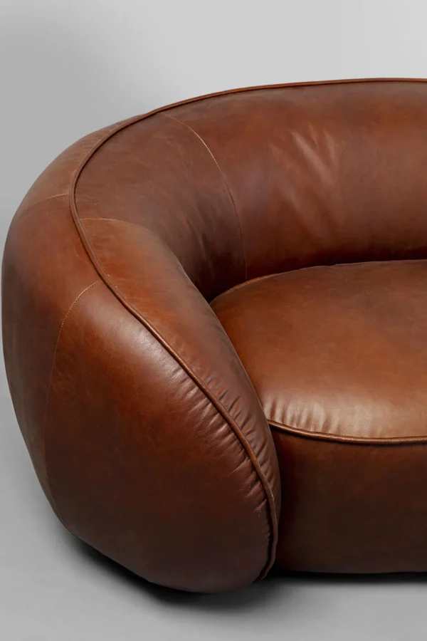 Recamiere Wonder Pelle Marrone 252cm - KARE