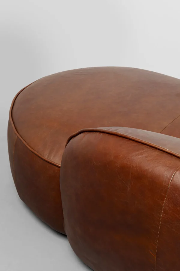 Recamiere Wonder Pelle Marrone 252cm - KARE