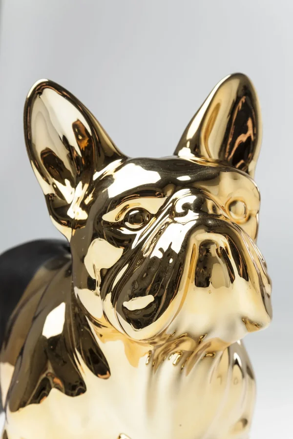 Salvadanaio Bulldog Oro/Nero - KARE