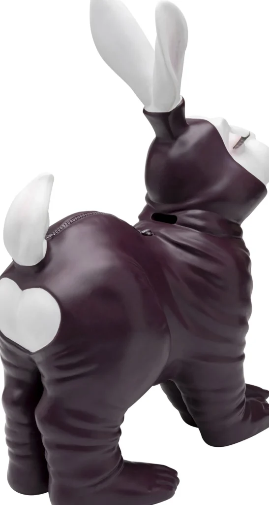 Salvadanaio Fetish Bunny Standing borgogna - KARE