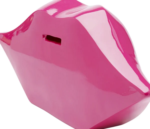 Salvadanaio Labbra Rosa 13 cm - KARE