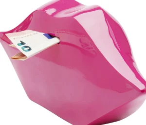 Salvadanaio Labbra Rosa 13 cm - KARE