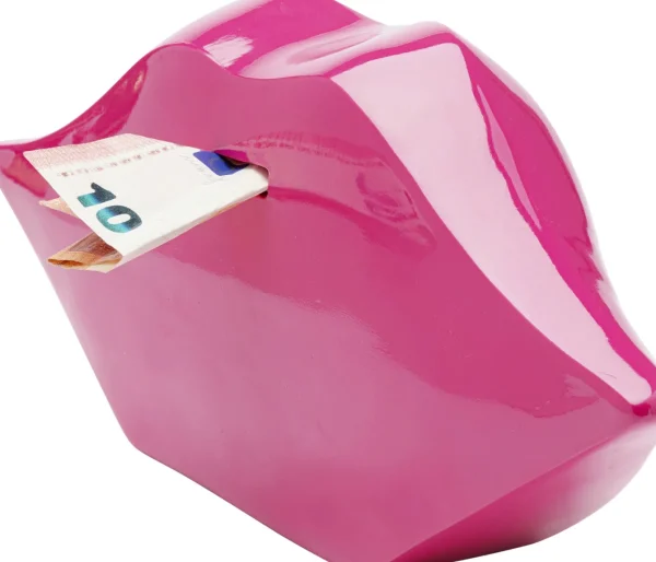 Salvadanaio Labbra Rosa 13 cm - KARE