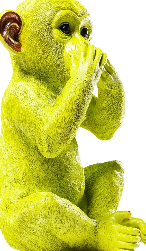 SALVADANAIO MONKEY IWAZARU VERDE - KARE