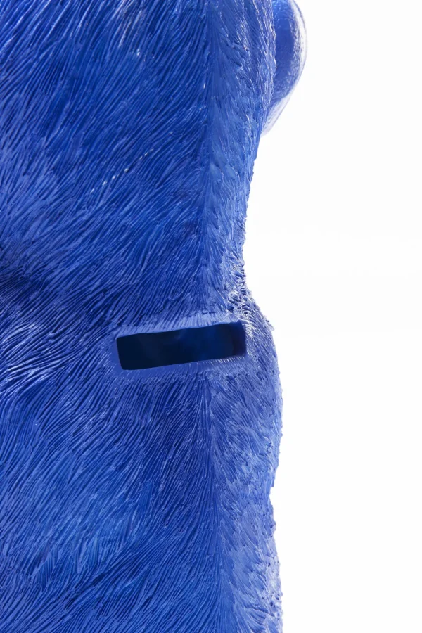 SALVADANAIO MONKEY MIZARU BLU - KARE