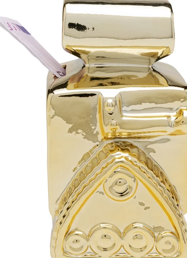 Salvadanaio Robot oro 16cm - KARE