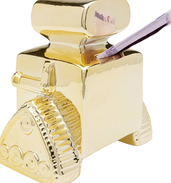 Salvadanaio Robot oro 16cm - KARE