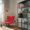 Scaffale Circle nero 100x200cm - KARE