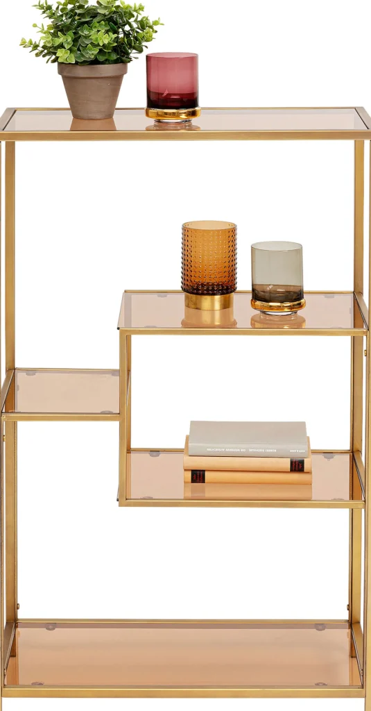 Scaffale Loft oro 100x60cm - KARE