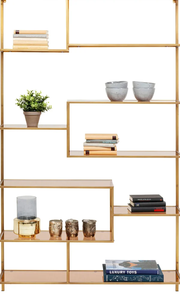 Scaffale Loft oro 115x195cm - KARE