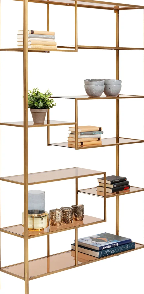 Scaffale Loft oro 115x195cm - KARE