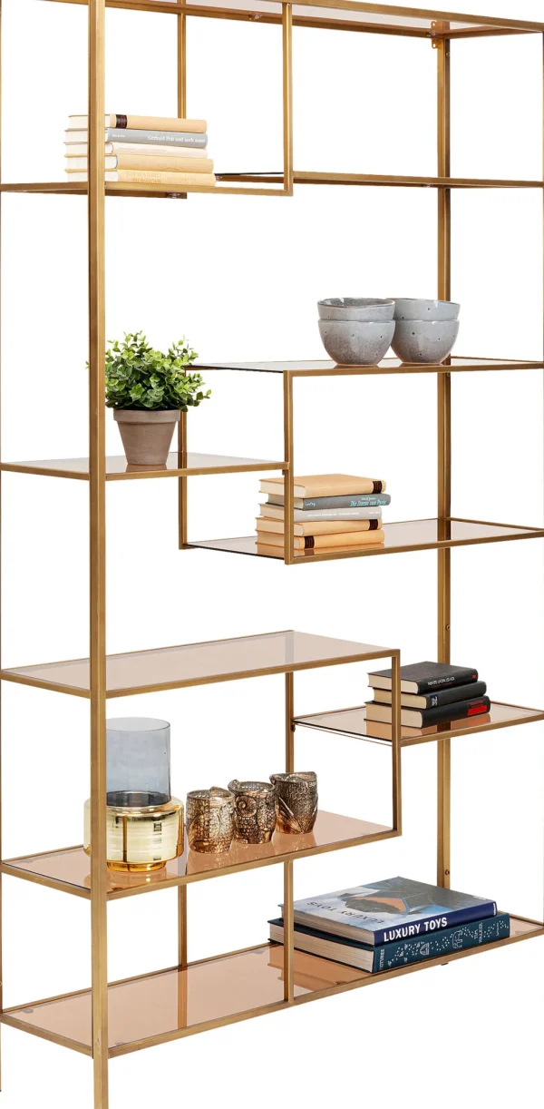 Scaffale Loft oro 115x195cm - KARE