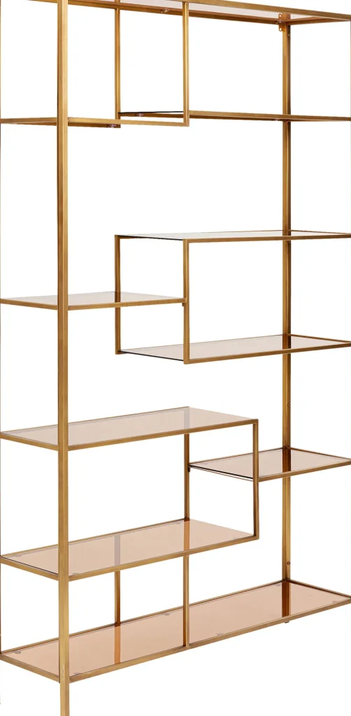 Scaffale Loft oro 115x195cm - KARE