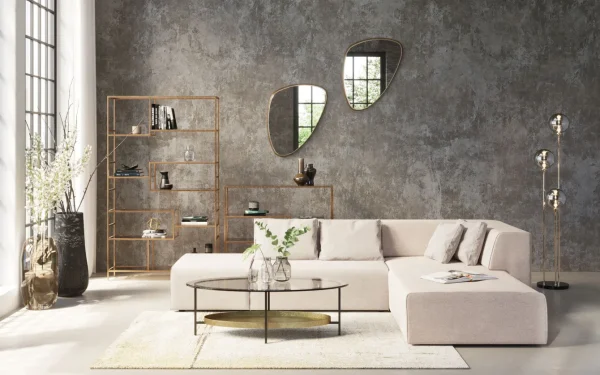 Scaffale Loft oro 115x100cm - KARE